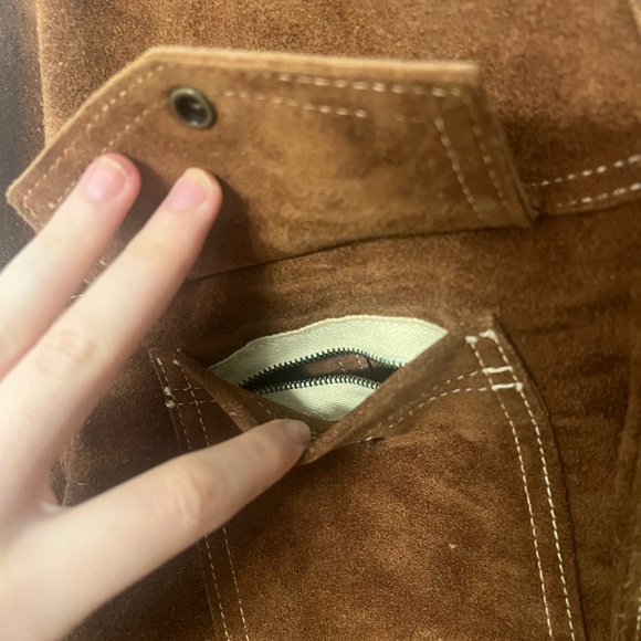 Brown Cropped Cowboy Jacket - Picture 7 of 16